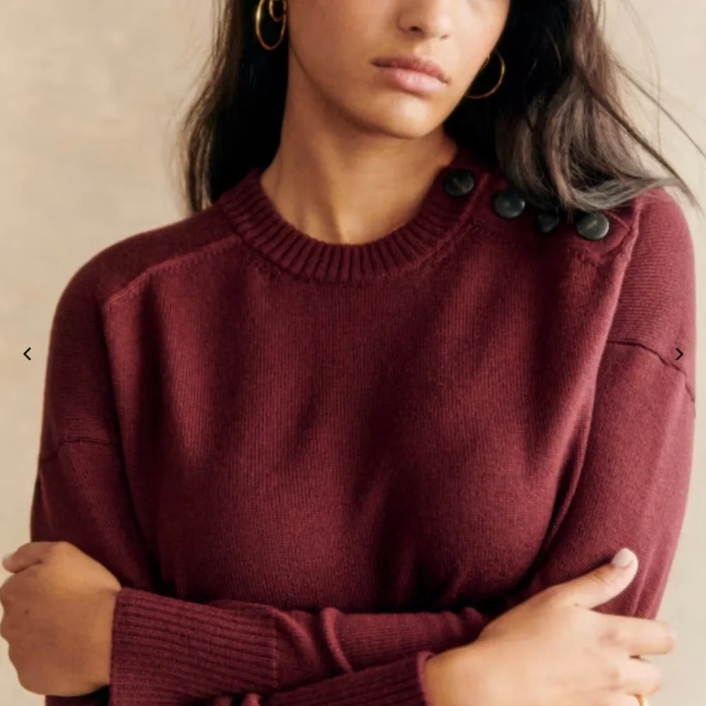 Sezane Mathie Dress Purple - Size S - Picture 4 of 9